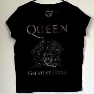 Queen Greatest Hits Short Sleeve Shirt - Medium